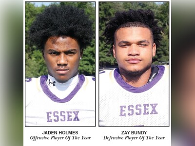 Essex Sweeps Top Honors In All-District Football
